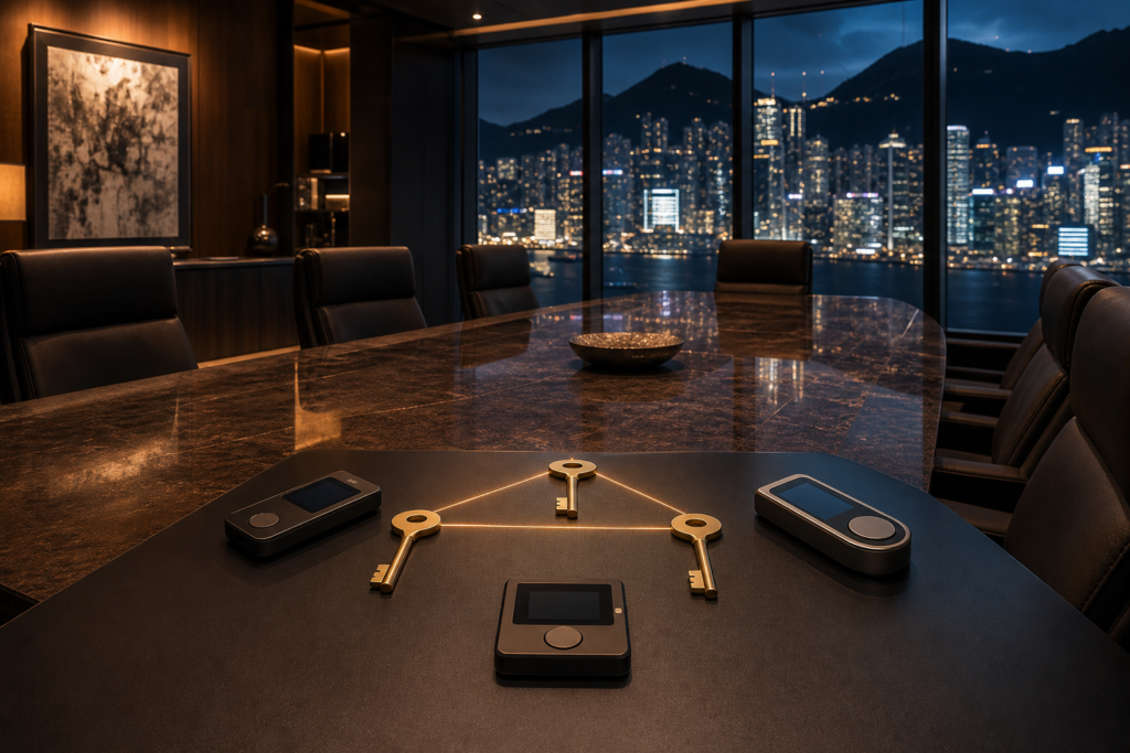 Collaborative bitcoin custody for family offices